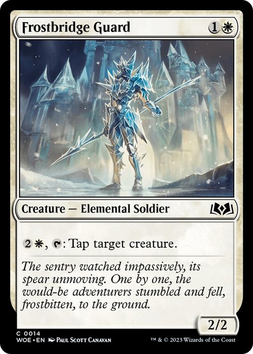 Frostbridge Guard in the group Magic the Gathering / Types / Colors / White at Proxyprinters.com (67935)