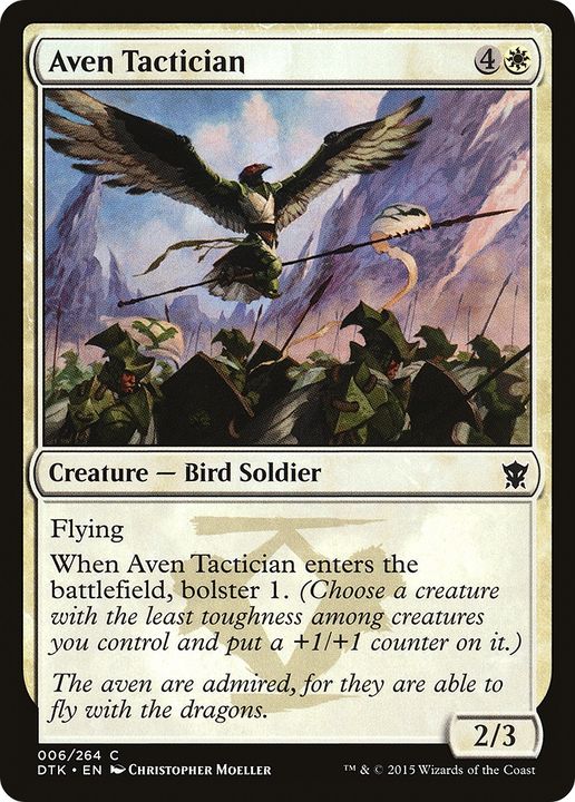 Aven Tactician in the group Magic the Gathering / Types / Colors / White at Proxyprinters.com (67938)