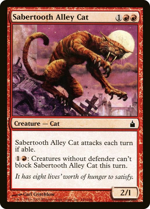 Sabertooth Alley Cat in the group Advanced search at Proxyprinters.com (67963)