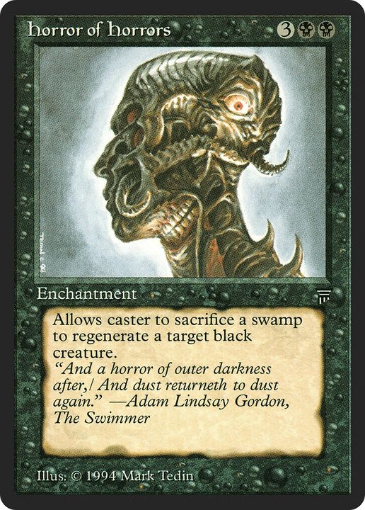 Horror of Horrors in the group Magic the Gathering / Types / Enchantment / Enchantment at Proxyprinters.com (67981)