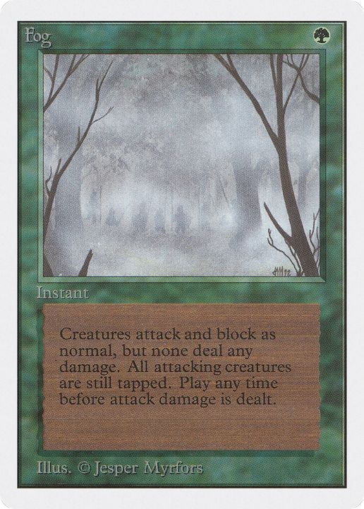 Fog in the group Magic the Gathering / Types / Colors / Green at Proxyprinters.com (68004)