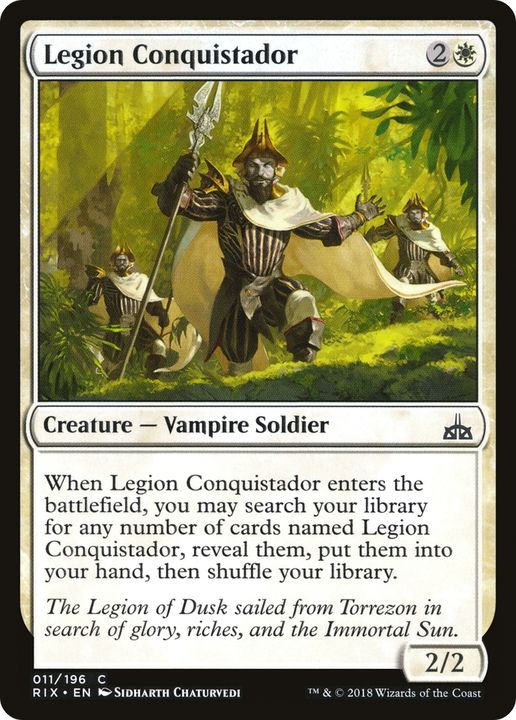 Legion Conquistador in the group Magic the Gathering / Types / Colors / White at Proxyprinters.com (68024)