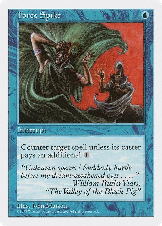 Force Spike in the group Magic the Gathering / Types / Colors / Blue at Proxyprinters.com (68031)