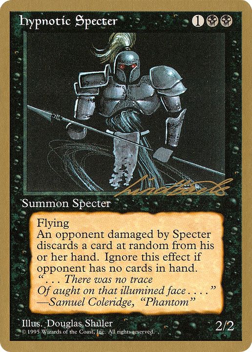 Hypnotic Specter in the group Magic the Gathering / Types / Colors / Black at Proxyprinters.com (68036)