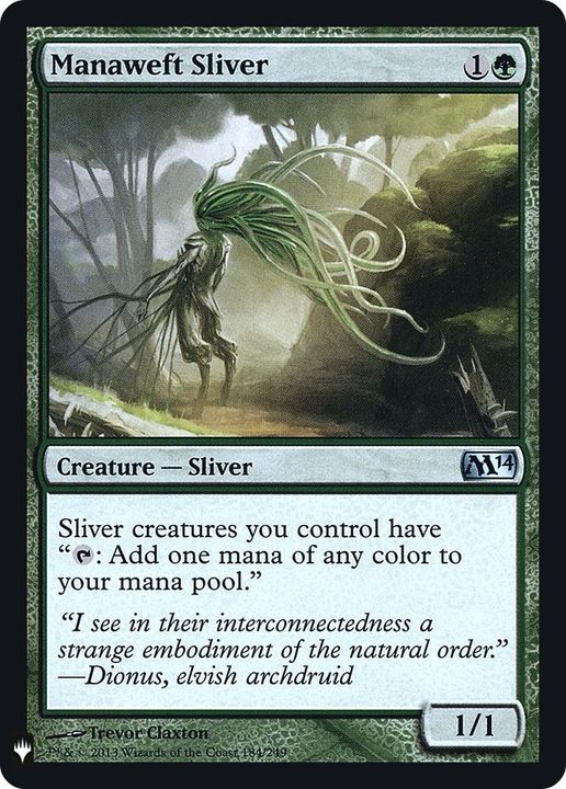 Manaweft Sliver in the group Advanced search at Proxyprinters.com (6806)