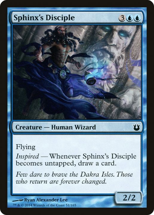 Sphinx's Disciple in the group Magic the Gathering / Types / Creatures / Wizard at Proxyprinters.com (68063)