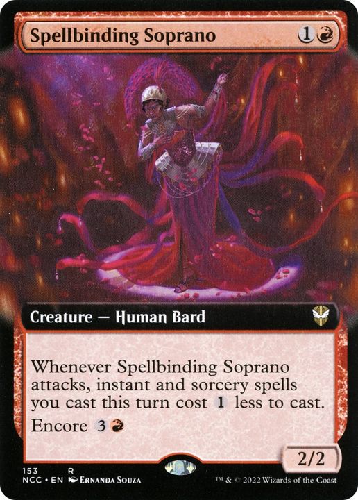 Spellbinding Soprano in the group Magic the Gathering / Types / Creatures / Human at Proxyprinters.com (68067)