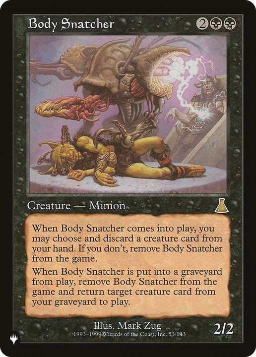 Body Snatcher in the group Magic the Gathering / Sets / The List at Proxyprinters.com (68068)