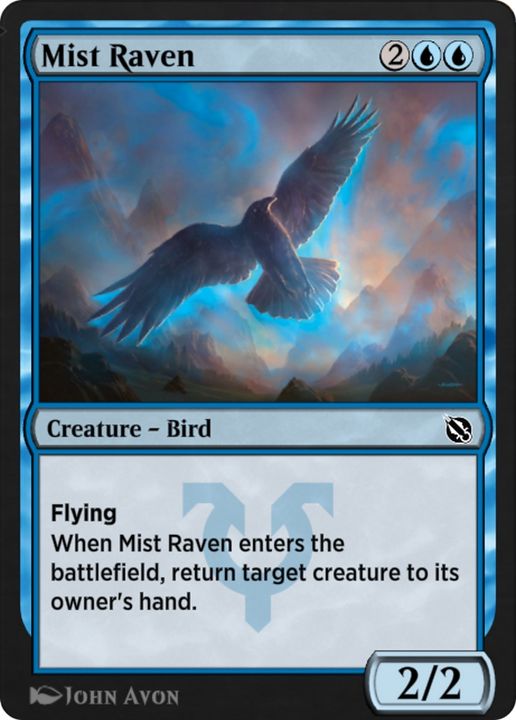 Mist Raven in the group Magic the Gathering / Types / Colors / Blue at Proxyprinters.com (68095)