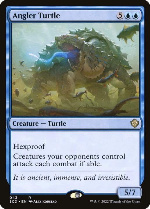 Angler Turtle in the group Magic the Gathering / Types / Colors / Blue at Proxyprinters.com (681)