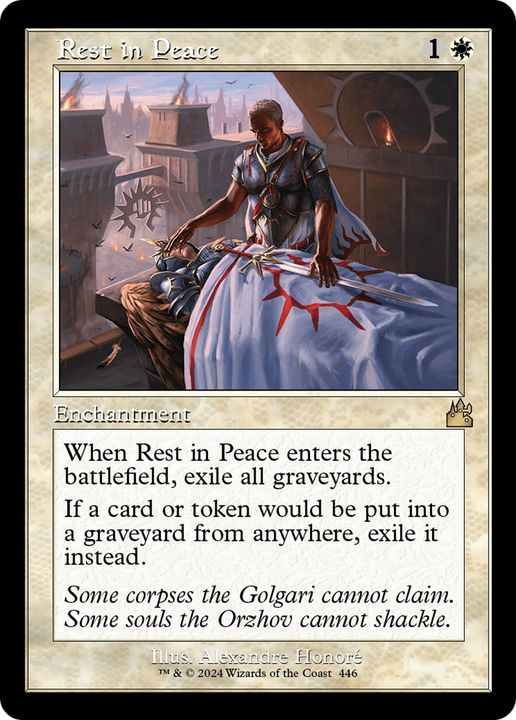 Rest in Peace in the group Magic the Gathering / Types / Enchantment / Enchantment at Proxyprinters.com (68106)