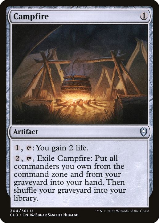 Campfire in the group Magic the Gathering / Types / Artifacts / Artifact at Proxyprinters.com (68117)