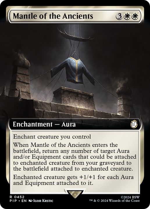 Mantle of the Ancients in the group Magic the Gathering / Types / Colors / White at Proxyprinters.com (68119)