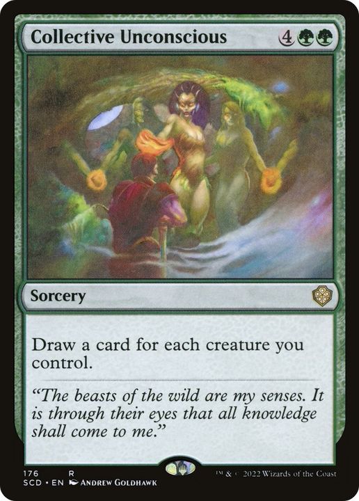 Collective Unconscious in the group Magic the Gathering / Types / Colors / Green at Proxyprinters.com (6812)