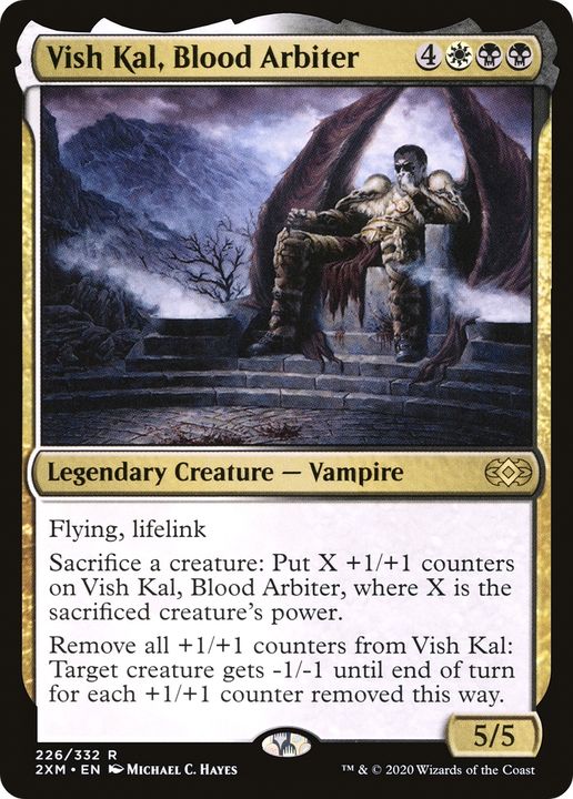 Vish Kal, Blood Arbiter in the group Magic the Gathering / Types / Colors / Multicolors / B, W at Proxyprinters.com (68127)