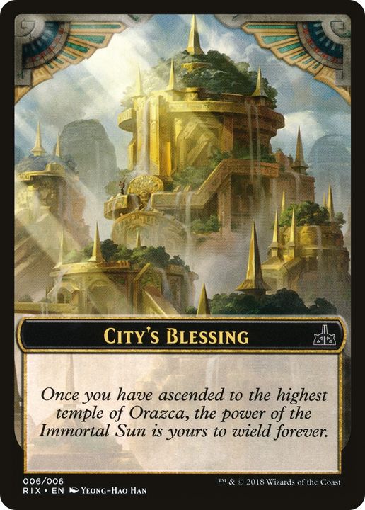 City's Blessing in the group Singles at Proxyprinters.com (68139)