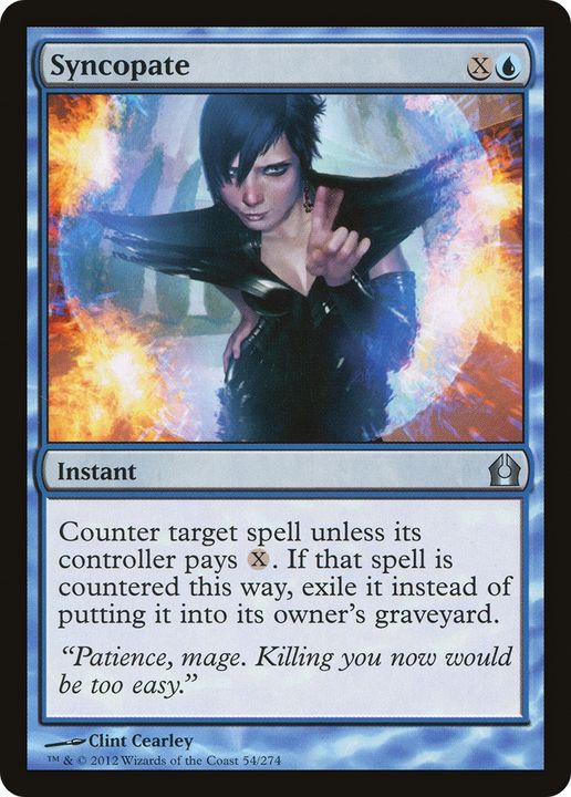 Syncopate in the group Magic the Gathering / Types / Colors / Blue at Proxyprinters.com (68155)