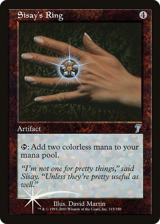 Sisay's Ring in the group Singles at Proxyprinters.com (68185)