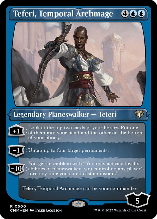 Teferi, Temporal Archmage in the group Magic the Gathering / Types / Colors / Blue at Proxyprinters.com (68194)