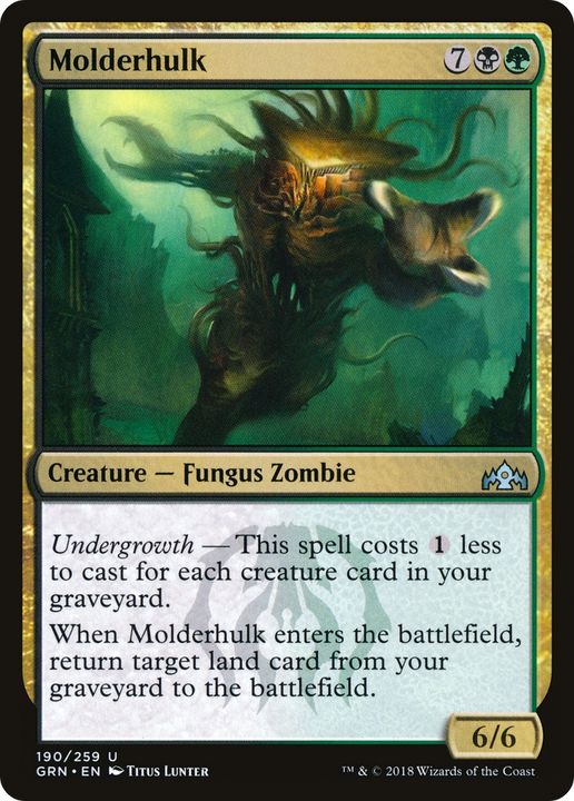 Molderhulk in the group Magic the Gathering / Types / Colors / Multicolors / B, G at Proxyprinters.com (68200)