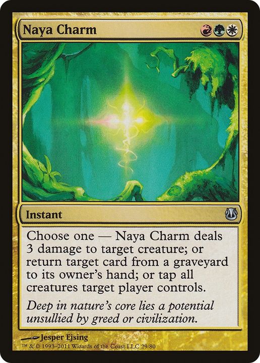 Naya Charm in the group Magic the Gathering / Types / Colors / Multicolors / G, R, W at Proxyprinters.com (68222)