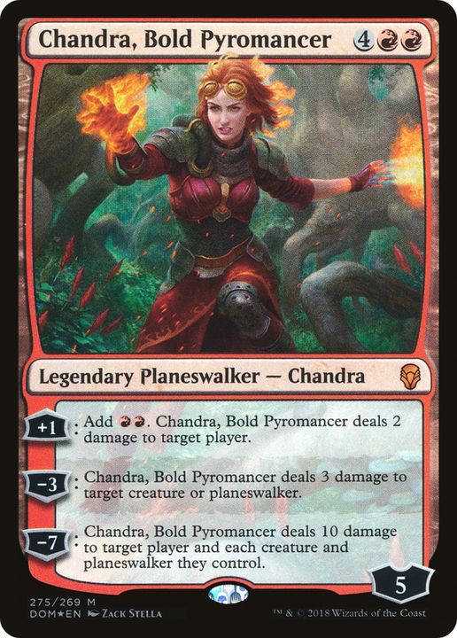 Chandra, Bold Pyromancer in the group Magic the Gathering / Types / Colors / Red at Proxyprinters.com (68234)