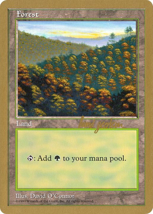 Forest in the group Magic the Gathering / Sets / World Championship Decks 1997 at Proxyprinters.com (68237)