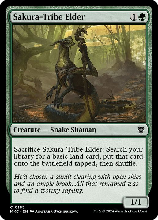 Sakura-Tribe Elder in the group Magic the Gathering / Sets / Murders at Karlov Manor Commander at Proxyprinters.com (68248)