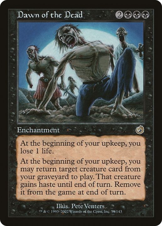 Dawn of the Dead in the group Magic the Gathering / Types / Enchantment / Enchantment at Proxyprinters.com (68256)