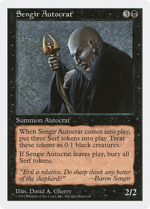 Sengir Autocrat in the group Magic the Gathering / Sets / Fifth Edition at Proxyprinters.com (68289)