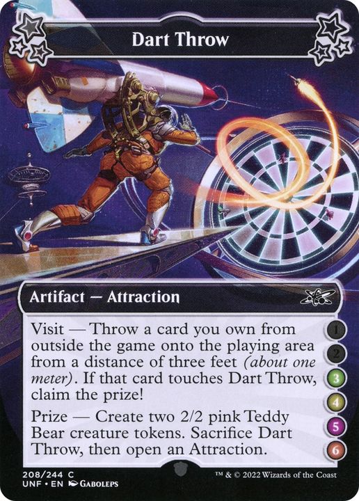 Dart Throw in the group Magic the Gathering / Types / Artifacts / Artifact at Proxyprinters.com (68292)