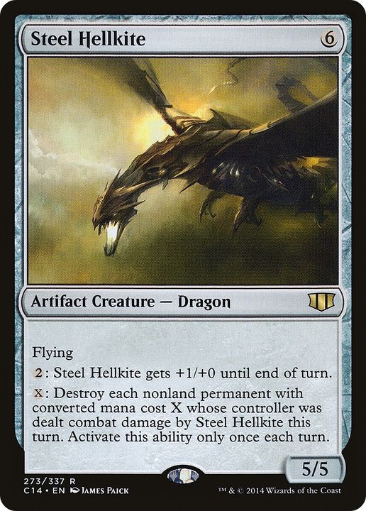 Steel Hellkite in the group Magic the Gathering / Types / Colors / Colorless at Proxyprinters.com (68295)