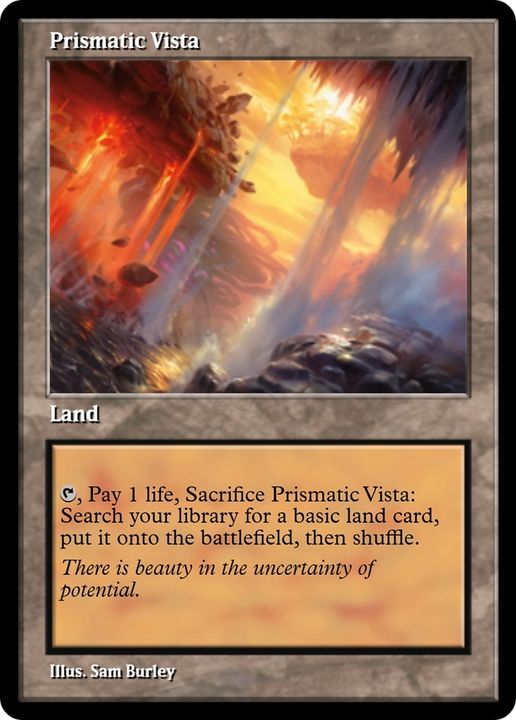 Prismatic Vista in the group Magic the Gathering / Types / Colors / Colorless at Proxyprinters.com (68296)