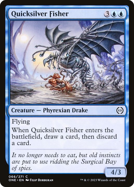 Quicksilver Fisher in the group Magic the Gathering / Sets / Phyrexia: All Will Be One at Proxyprinters.com (68311)