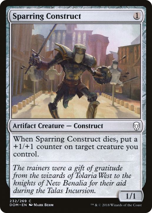 Sparring Construct in the group Magic the Gathering / Sets / Dominaria at Proxyprinters.com (68326)