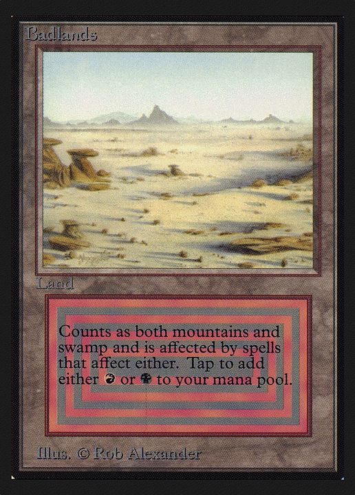 Badlands in the group Magic the Gathering / Sets / Collectors' Edition at Proxyprinters.com (68335)