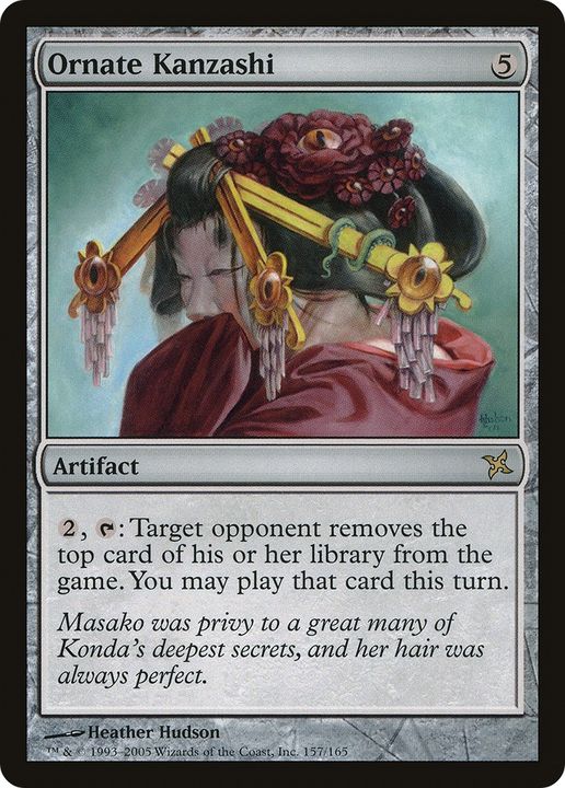 Ornate Kanzashi in the group Magic the Gathering / Sets / Betrayers of Kamigawa Promos at Proxyprinters.com (68347)