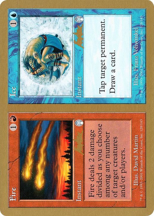 Fire // Ice in the group Magic the Gathering / Types / Colors / Multicolors / R, U at Proxyprinters.com (6835)