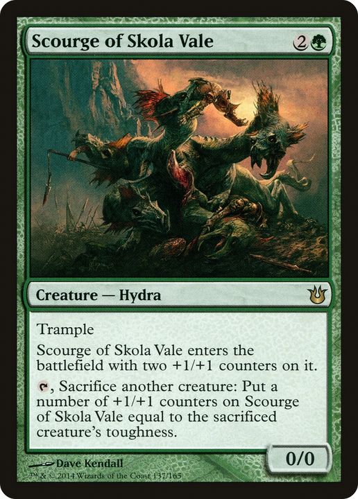 Scourge of Skola Vale in the group Magic the Gathering / Types / Colors / Green at Proxyprinters.com (68354)