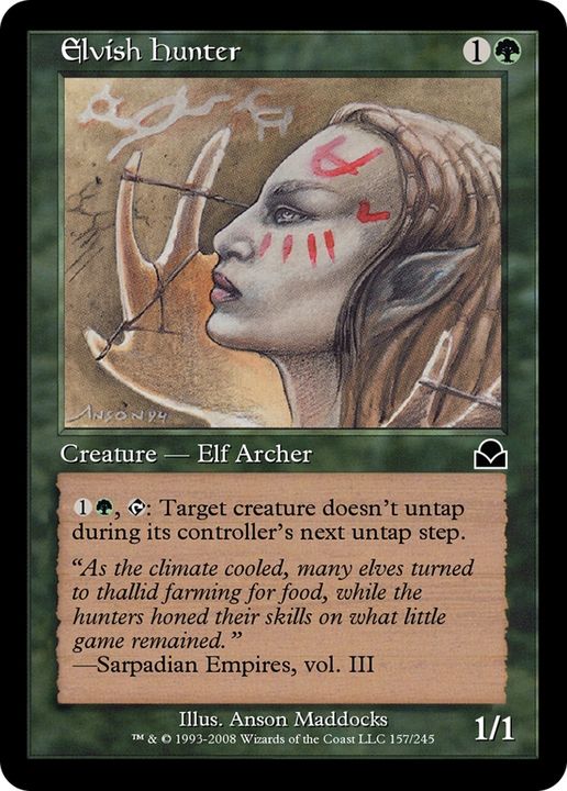 Elvish Hunter in the group Magic the Gathering / Sets / Mercadian Masques at Proxyprinters.com (68361)