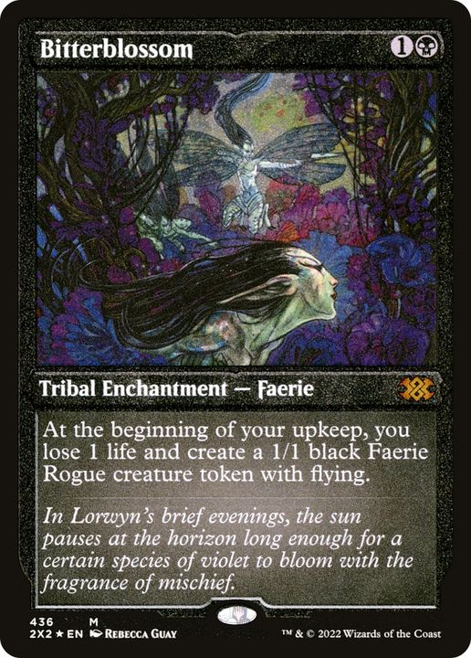 Bitterblossom in the group Magic the Gathering / Types / Colors / Black at Proxyprinters.com (68394)