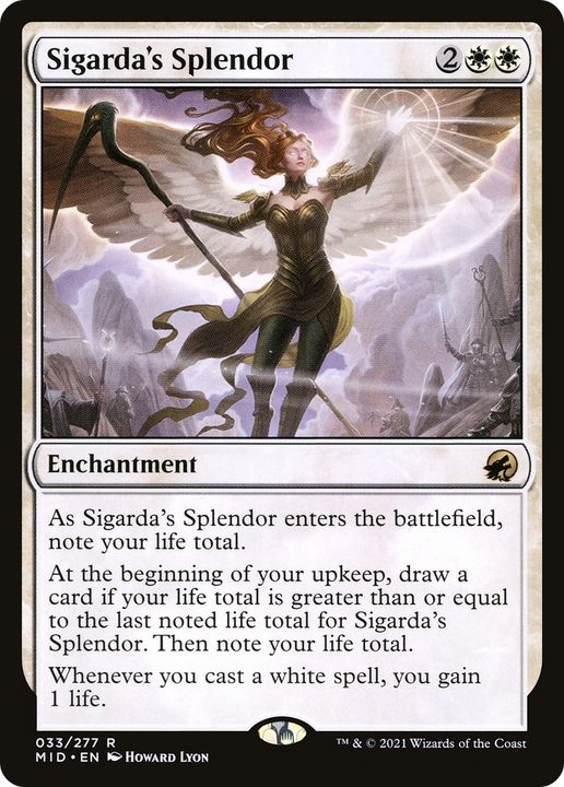 Sigarda's Splendor in the group Magic the Gathering / Types / Enchantment / Enchantment at Proxyprinters.com (68424)