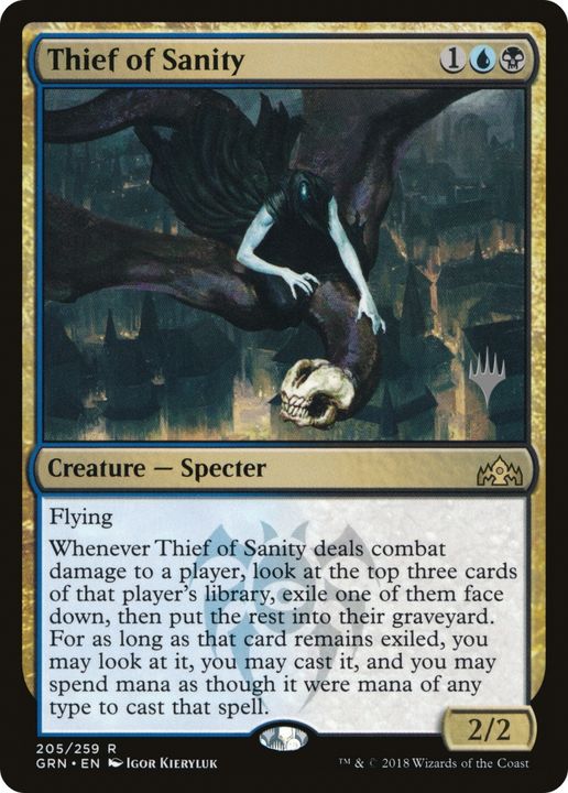 Thief of Sanity in the group Magic the Gathering / Types / Colors / Multicolors / B, U at Proxyprinters.com (68430)