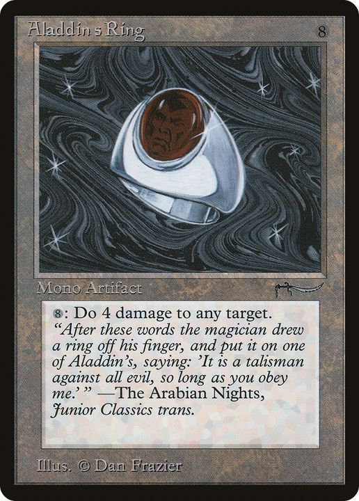 Aladdin's Ring in the group Magic the Gathering / Types / Artifacts / Artifact at Proxyprinters.com (68435)