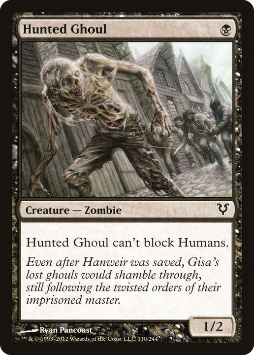 Hunted Ghoul in the group Magic the Gathering / Types / Creatures / Zombie at Proxyprinters.com (68468)