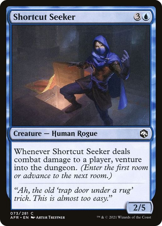 Shortcut Seeker in the group Magic the Gathering / Types / Creatures / Human at Proxyprinters.com (6847)