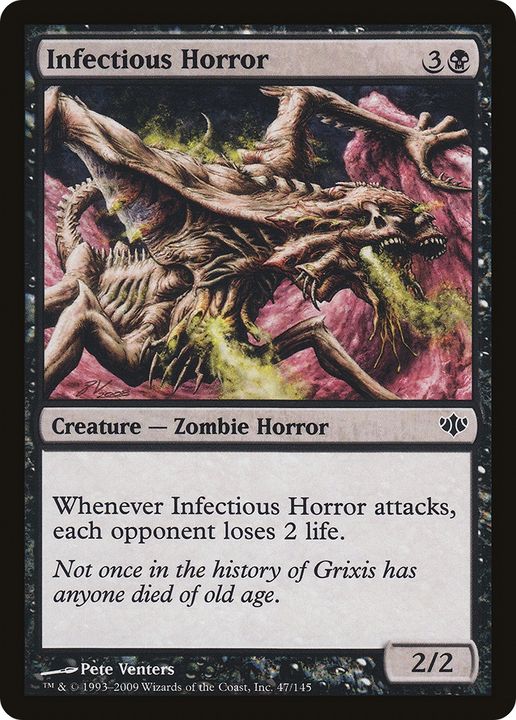 Infectious Horror in the group Magic the Gathering / Types / Creatures / Zombie at Proxyprinters.com (68473)