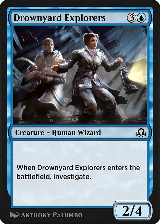 Drownyard Explorers in the group Magic the Gathering / Types / Creatures / Wizard at Proxyprinters.com (68484)