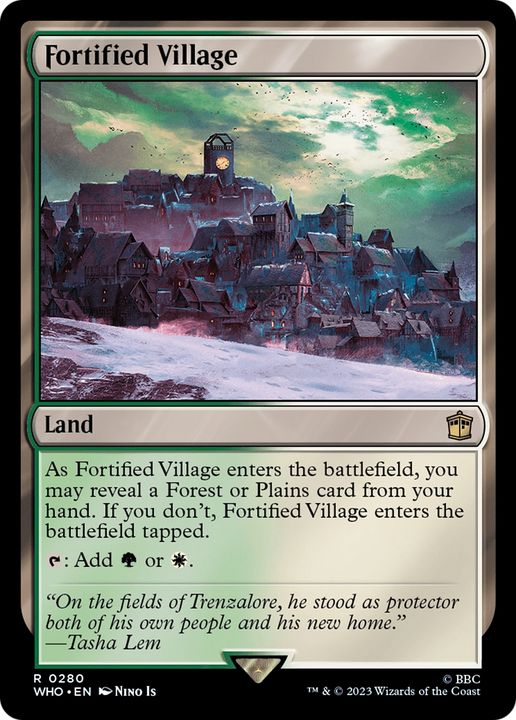 Fortified Village in the group Magic the Gathering / Types / Colors / Colorless at Proxyprinters.com (68496)