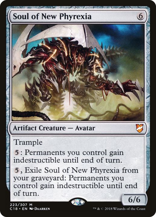 Soul of New Phyrexia in the group Magic the Gathering / Types / Colors / Colorless at Proxyprinters.com (68499)